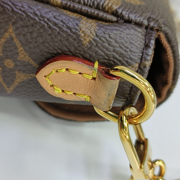 IVY Monogram Coated Canvas Brown