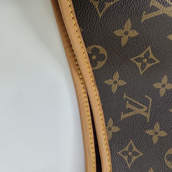 CARRYALL MM Monogram Coated Canvas Brown