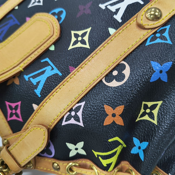 LV × TM THEDA GM Monogram Coated Canvas Black