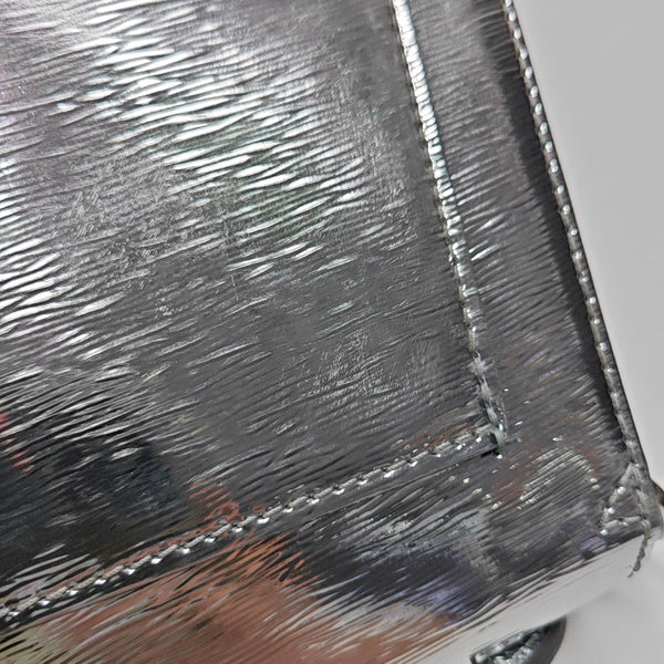 MONCEAU Patent Leather Silver