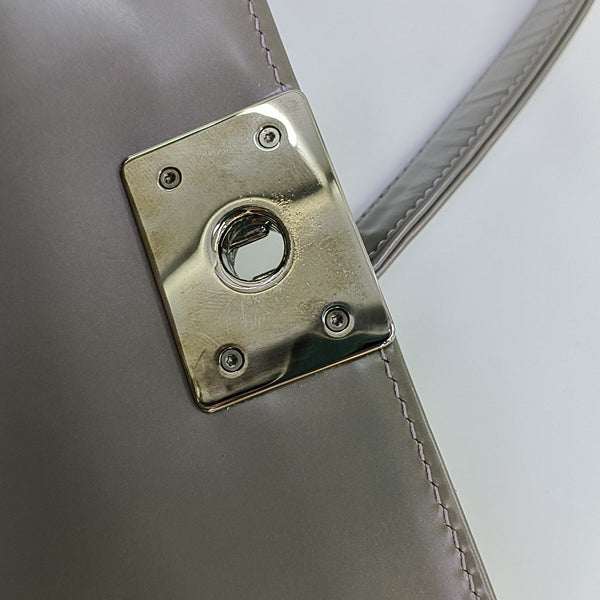 BOY CHANEL Medium Patent Calfskin Purple