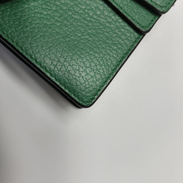 Authenticated pre-owned Dionysus Super Mini Calfskin Green - Shoulder Bag at Looply