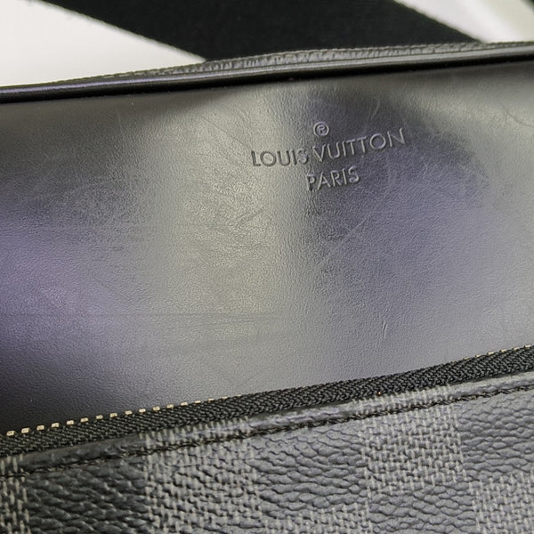 DAYTON PM Damier Graphite Coated Canvas Gray