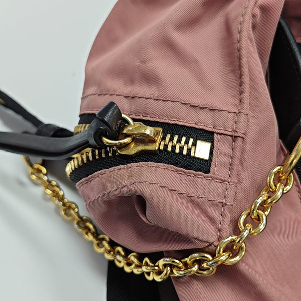 The Rucksack Medium Nylon Beige