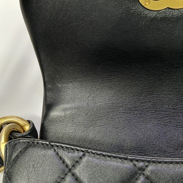Quilted Lambskin Small Black
