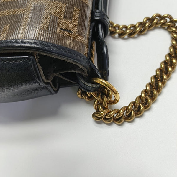 Double F Coated Canvas Brown