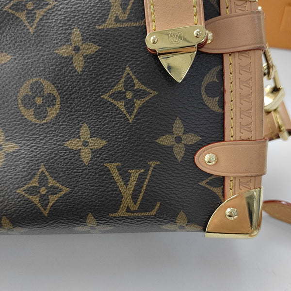 SIDE TRUNK PM Monogram Coated Canvas Brown