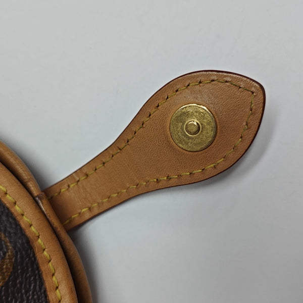 FOLD ME Monogram Coated Canvas Brown