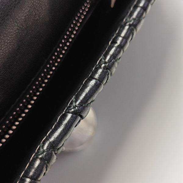 Lambskin Shoulder Bag Black