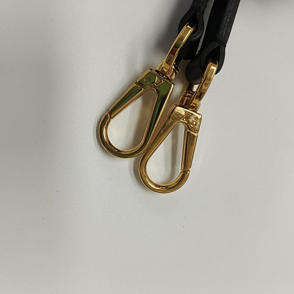 VERY MM Monogram Calfskin Black