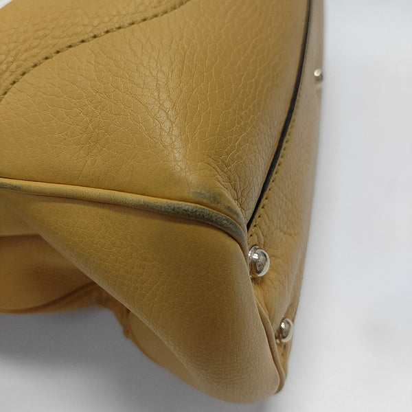 Bamboo 1947 Medium Calfskin Yellow