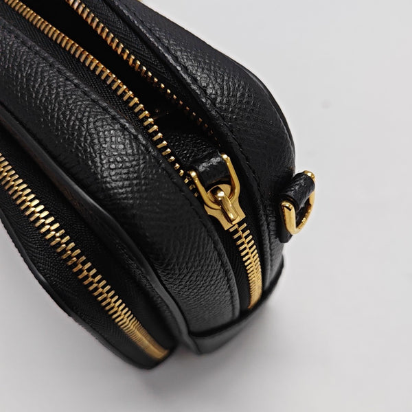 Calfskin Shoulder Bag Black