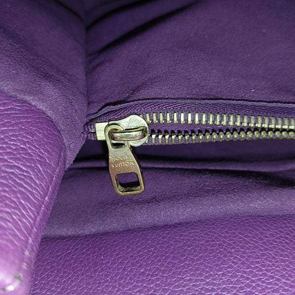 OLYMPE Monogram Coated Canvas Brown