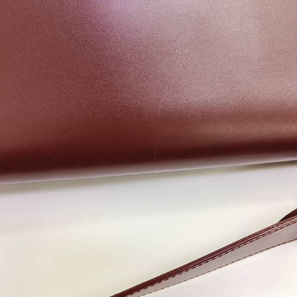 Calfskin Shoulder Bag Red