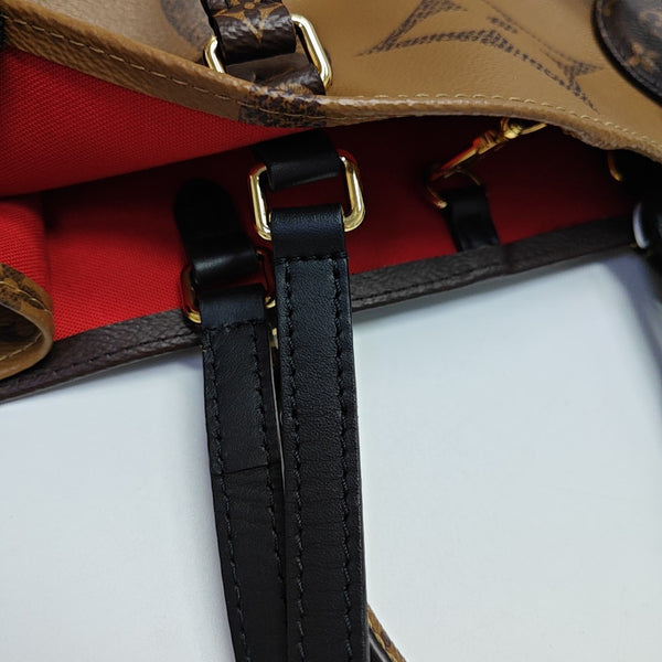 ONTHEGO GM Monogram Coated Canvas Brown
