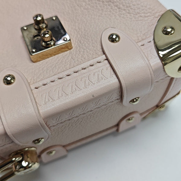 SIDE TRUNK PM Calfskin Pink