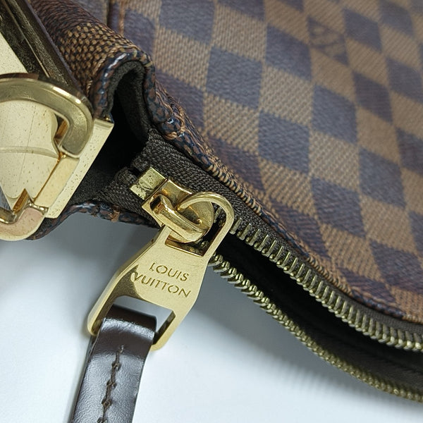 PORTOBELLO PM Damier Ebene Coated Canvas Brown