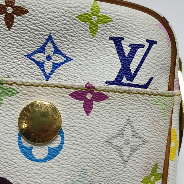 RIFT Monogram Coated Canvas White