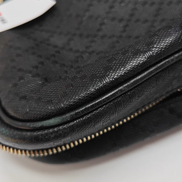 Diamante Quilted Calfskin Black