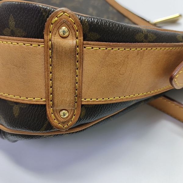 TULUM GM Monogram Coated Canvas Brown