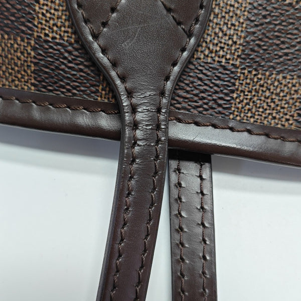 NEVERFULL MM Damier Ebene Coated Canvas Brown