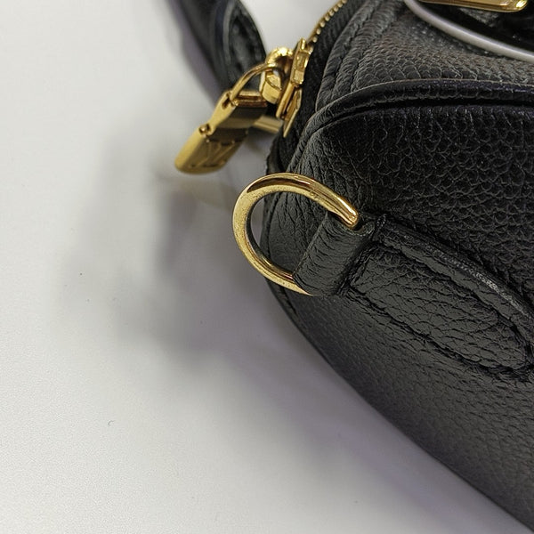 SPEEDY Nano Monogram Calfskin Black