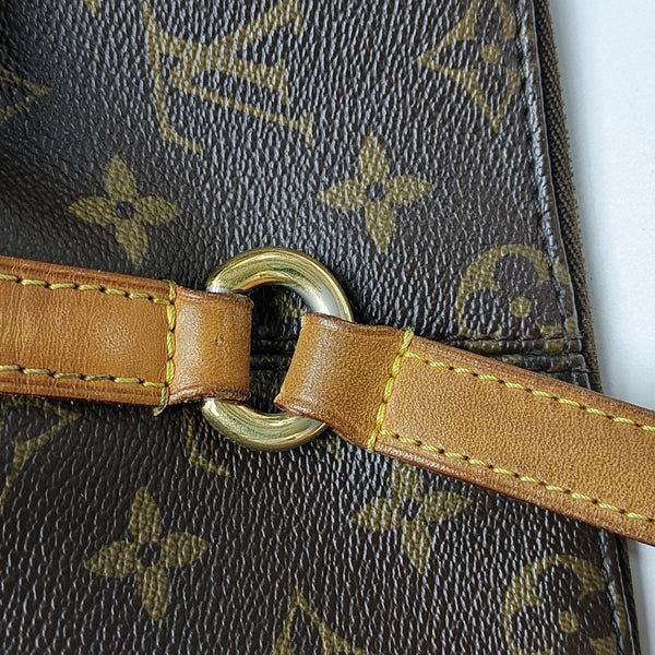 TOTALLY Monogram Coated Canvas Brown