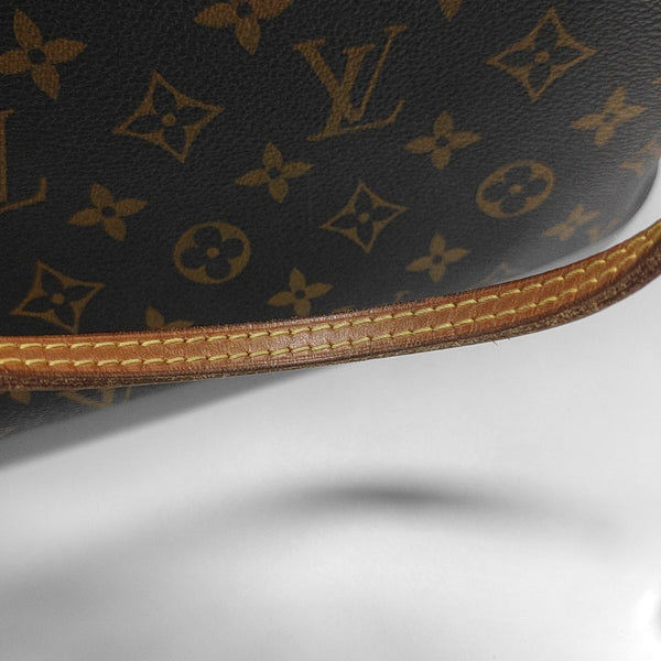 Authenticated pre-owned NEVERFULL MM Monogram Coated Canvas Brown - Tote Bag at Looply