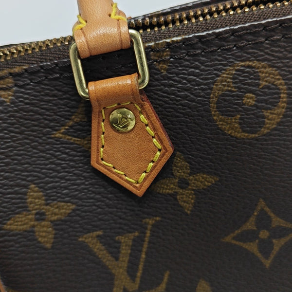 SPEEDY Nano Monogram Coated Canvas Brown