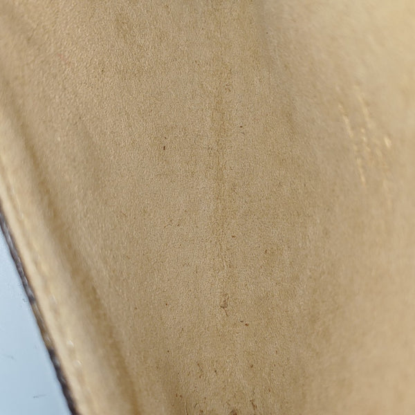 TWIN PM Monogram Coated Canvas Brown Wallet