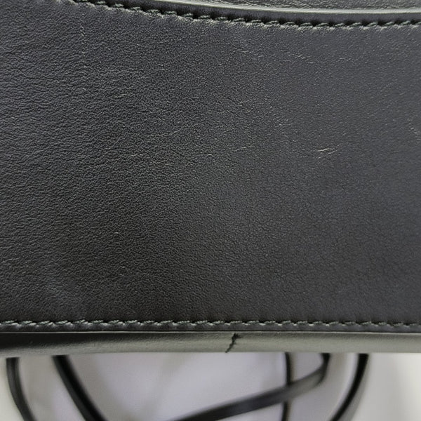 Calfskin Shoulder Bag Mini Black