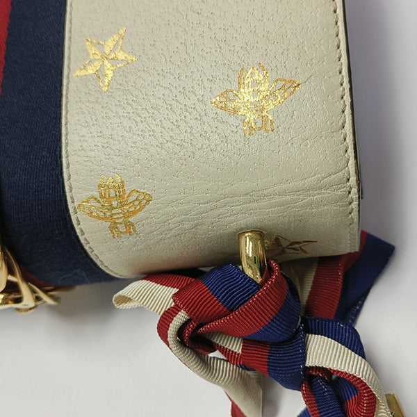 Sylvie Small Calfskin White