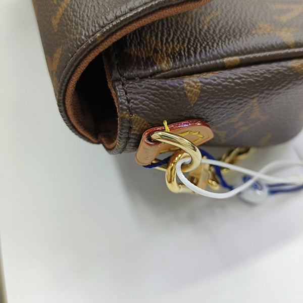 IVY Monogram Coated Canvas Brown