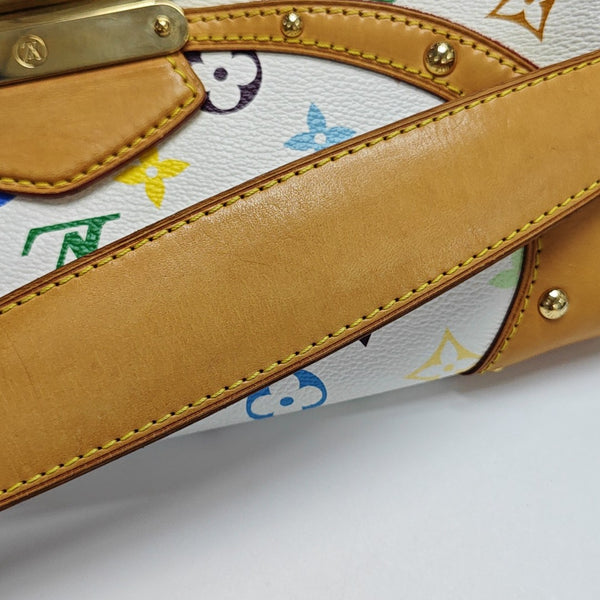 LV × TM BEVERLY MM Monogram Coated Canvas White