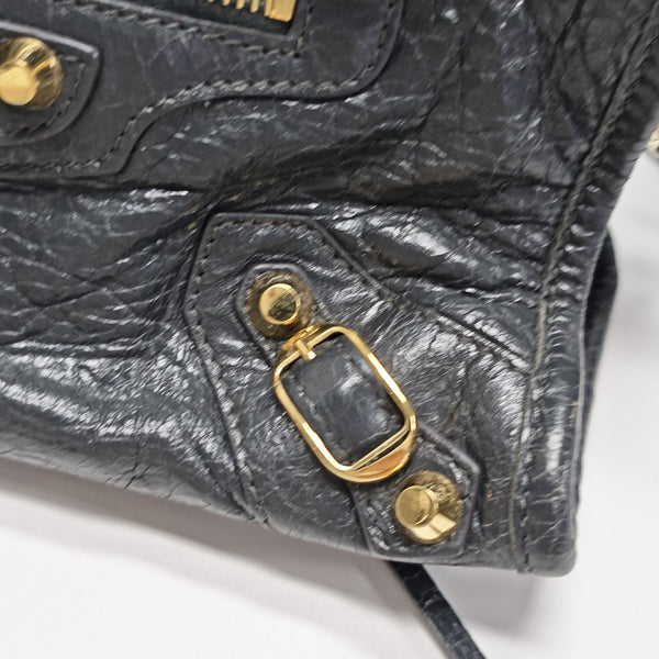 Classic City Mini Lambskin Gray