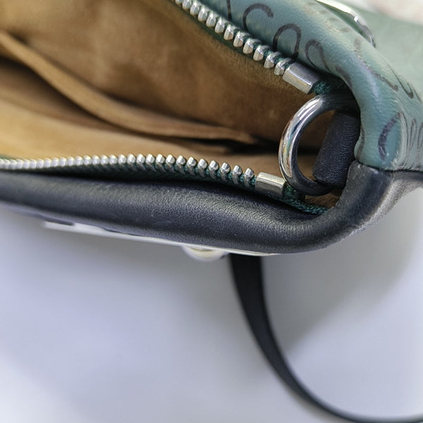 Missy Monogram Calfskin Blue