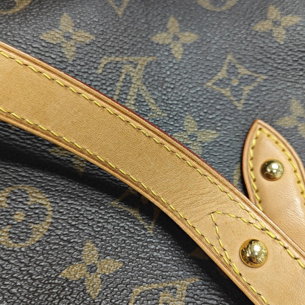 ESTRELA MM Monogram Coated Canvas Brown