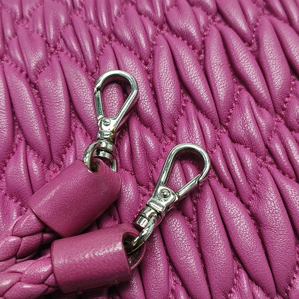 Crystal Quilted Lambskin Red