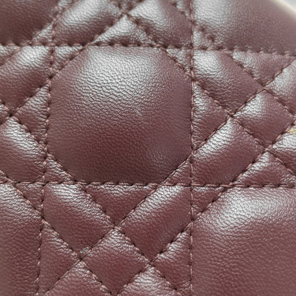 Lady Dior Medium Cannage Lambskin Pink