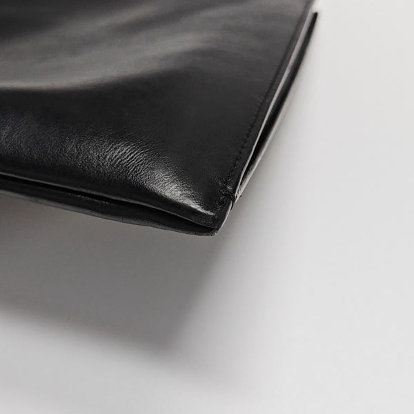 Calfskin Clutch Black