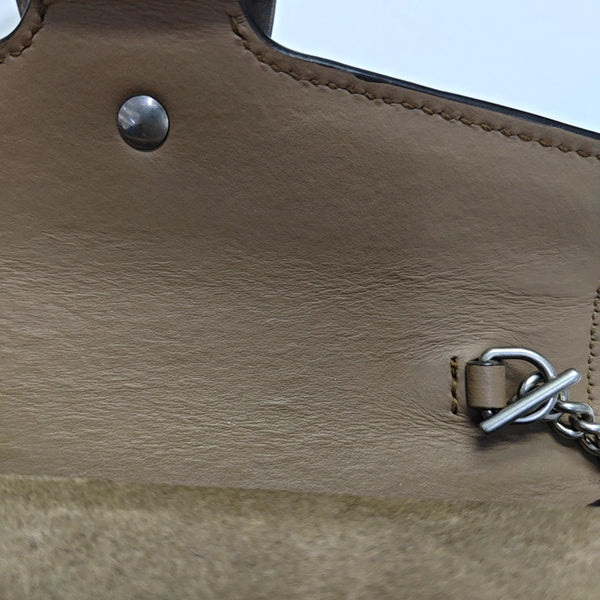 Authenticated pre-owned Dionysus Super Mini Monogram Coated Canvas Beige - Shoulder Bag at Looply