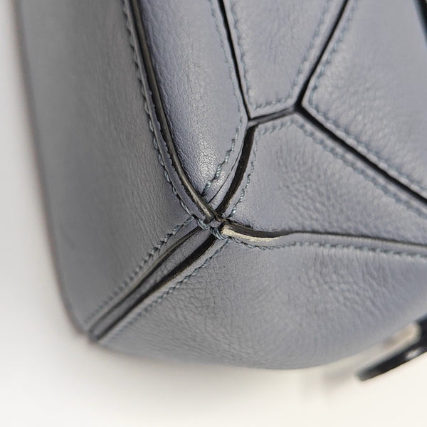 Puzzle Mini Calfskin Blue