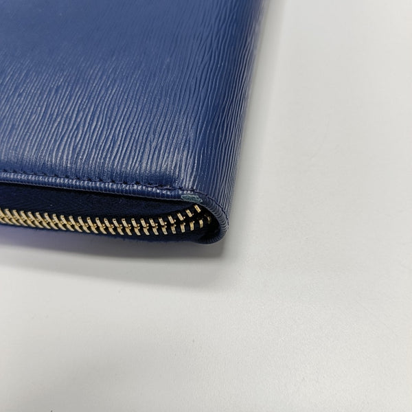 Calfskin Wallet Blue