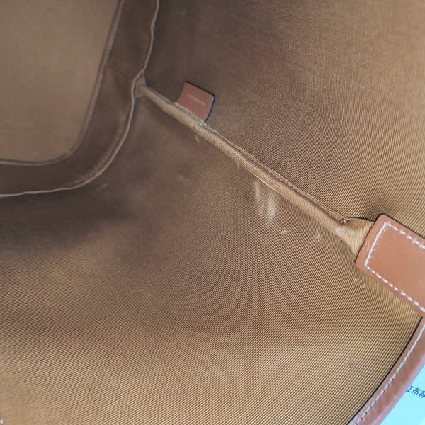 TRIOMPHE CANVAS Small Coated Canvas Brown