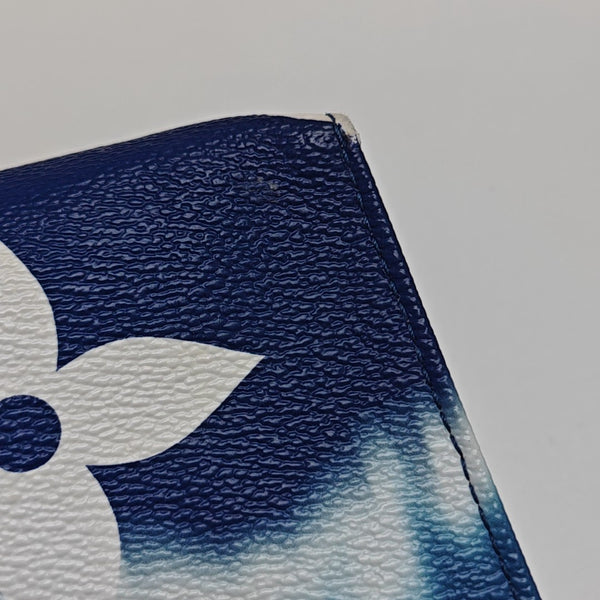 TOILET POCKET 26 Monogram Coated Canvas Blue