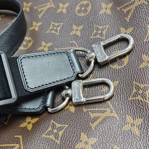 DAVIS Monogram Coated Canvas Brown