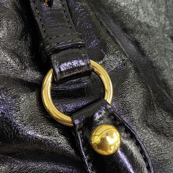 Bow Calfskin Black