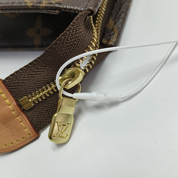 TOILET POCKET 26 Monogram Coated Canvas Brown