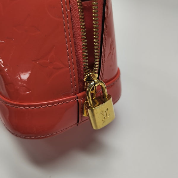 ALMA BB Patent Leather Red