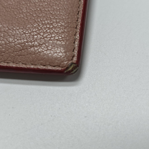 Love Lambskin Pink Card Holder
